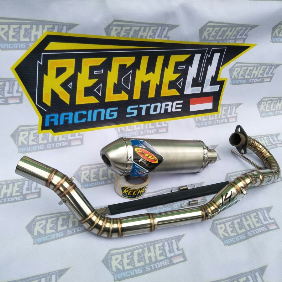 KNALPOT KAWASAKI NEW KLX 150 BF F4 SILINCER MINI - SEDANG