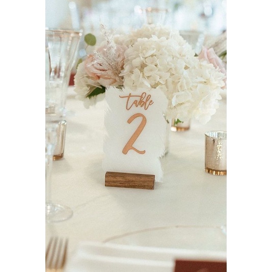 Nomer Meja Cafe / Nomer Meja Akrilik