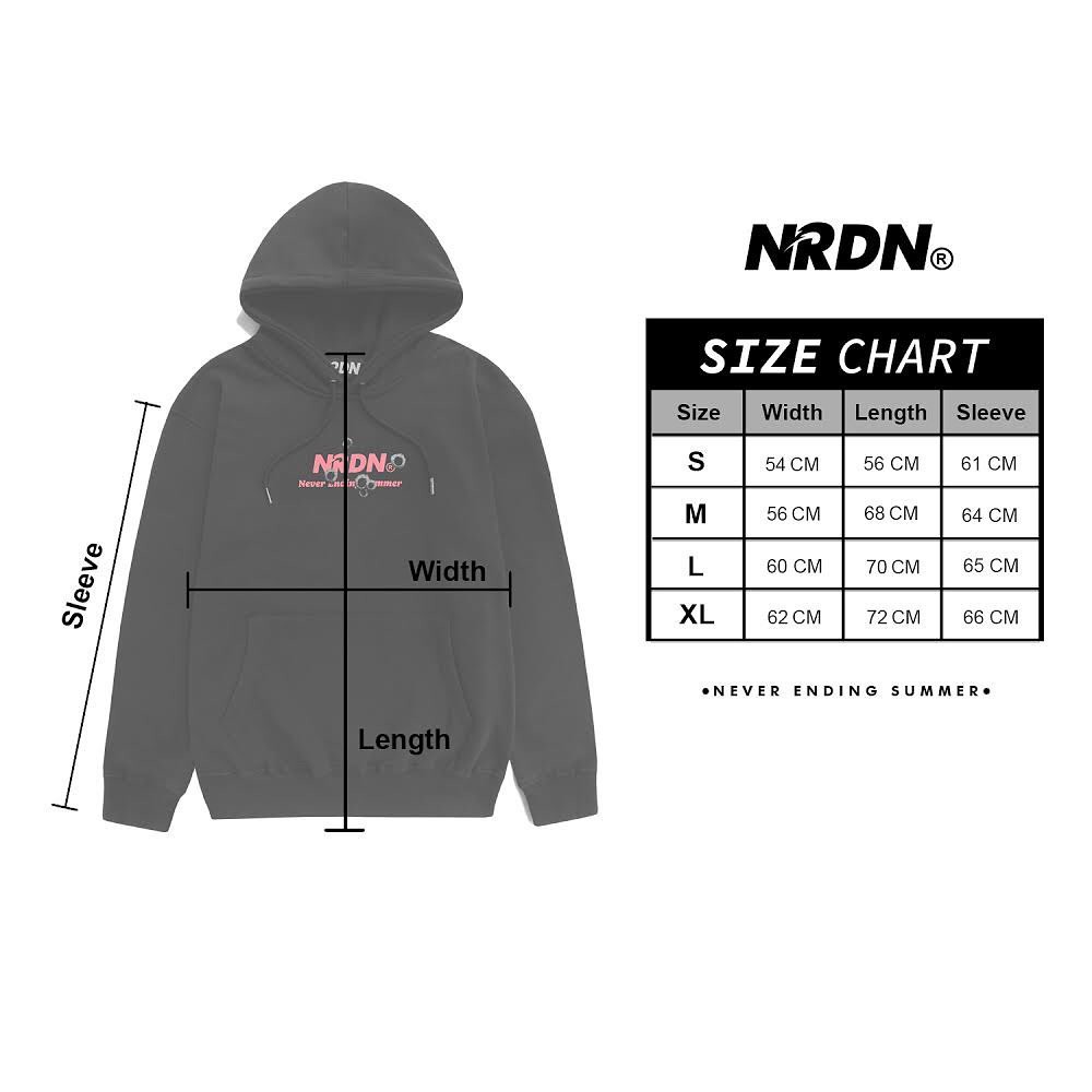 HOODIE NRDN STRIFE BLACK