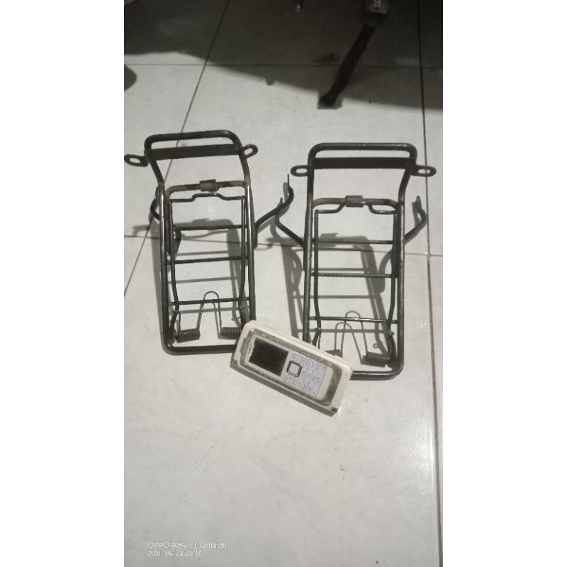 suzuki rc 100 80 rak jepit suzuki rc 100 rc 80 original kranjang depan suzuki rc 100 rc 80 bravo