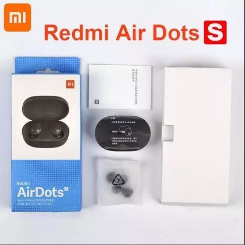 Xiaomi Redmi Airdots Earphone Headset Bluetooth 5.0 Handsfree Red Mi Airdot Wireless Original