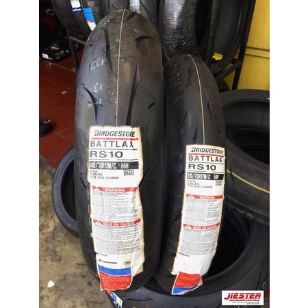 Ban Luar Motor Bridgestone Battlax Racing Street RS10 Ring 17 Tubeless Ban Motor Sport