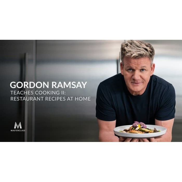 MasterClass Gordon Ramsay - Teaches Cooking LESSON LIMITED EDITION