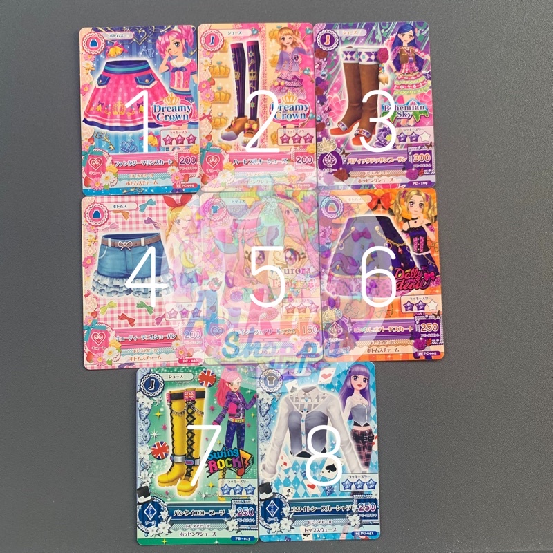 Kartu Aikatsu Jepang, Aikatsu Japan Card