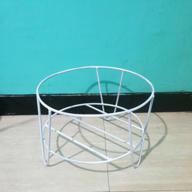 RAK TABUNG GAS ELPIJI 3KG / RAK BUNGA STANDING BESI + EXTRA BUMBLE WRAP