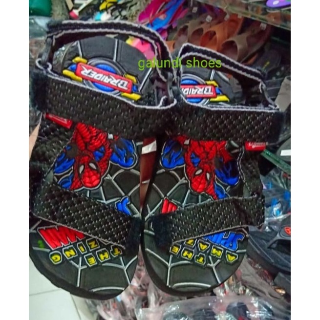 Sendal Gunung Karakter Anak Spiderman Harga Grosir