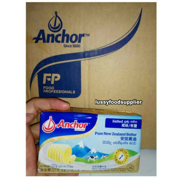 jual anchor butter salted pats  grmentega asinanchor gr halal