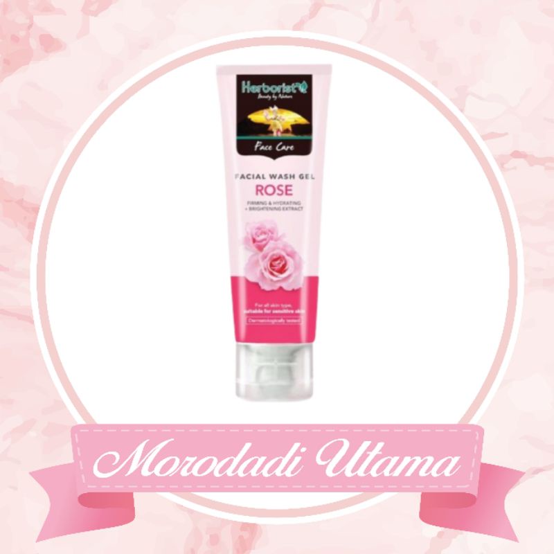 herborist Facial Wash Rose 80gr