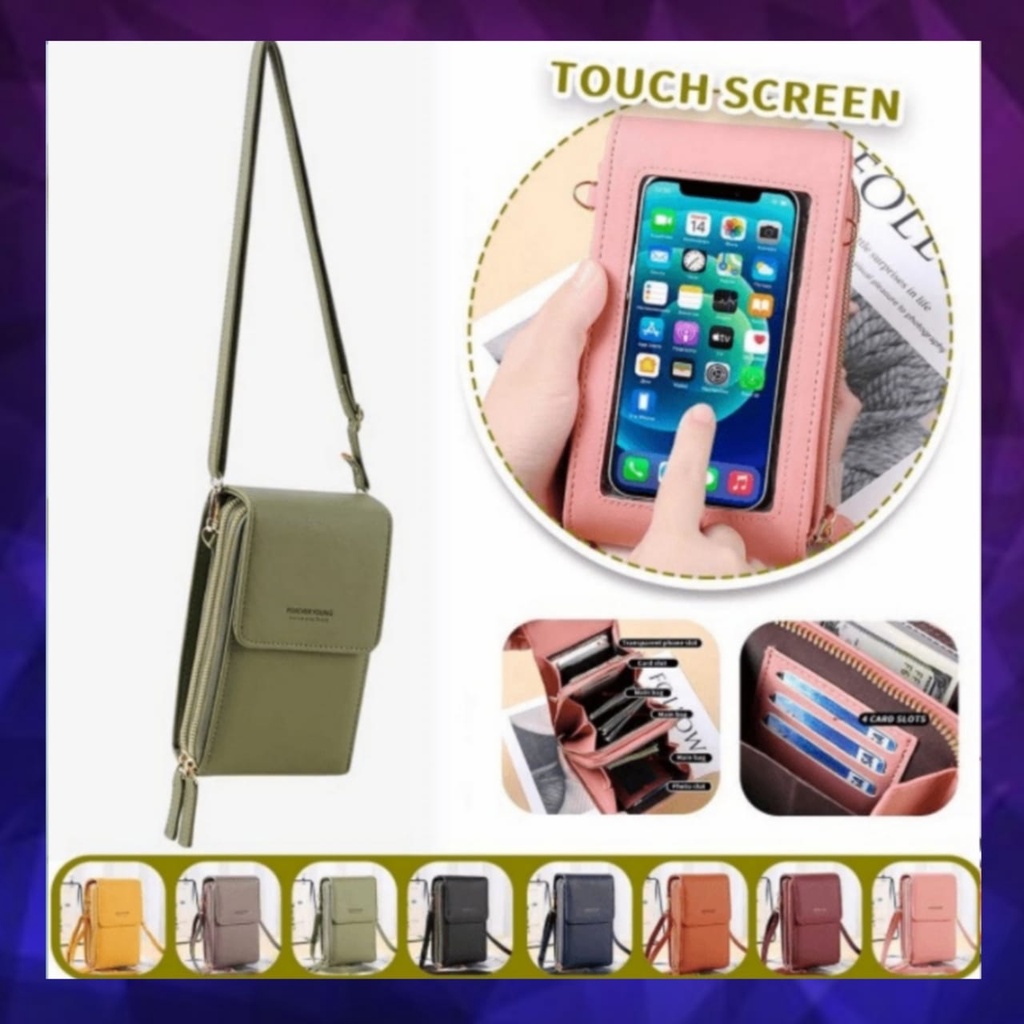 (ORIGINAL) Tas Touchable Phone Bags Terbaru Original Import/Bonus Hand Sanitizer