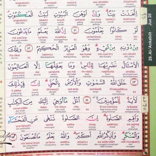 ➧ Al Quran ASY SYIFA Tajwid Perkata Latin A4 - Al Fatih ♠