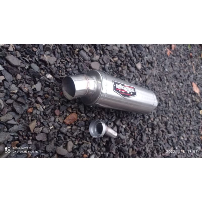 knalpot black devil + DB killer