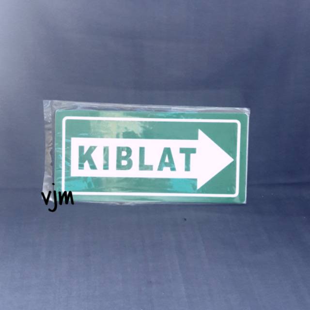 

Plat Acrylic KIBLAT, 20x9,5cm
