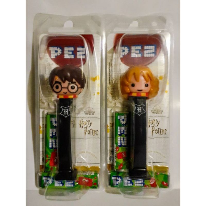 permen pez candy dispenser koleksi harry potter hermione ron 1 set