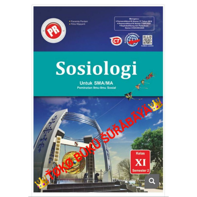 Buku PR/LKS interaktif sosiologi kelas XI,11 semester 1 (K13 revisi) intan pariwara, 2021-Semester 2