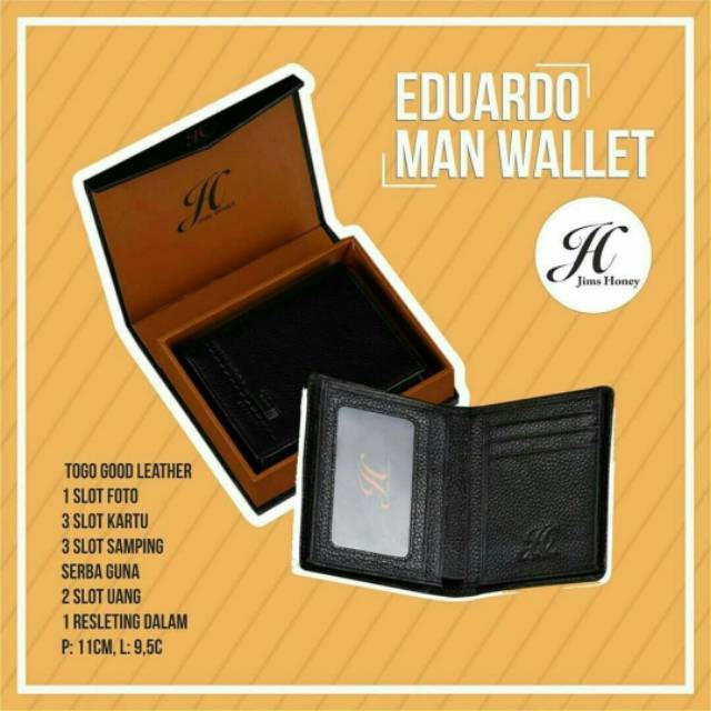 Promo dompet cowok eduardo jims honey