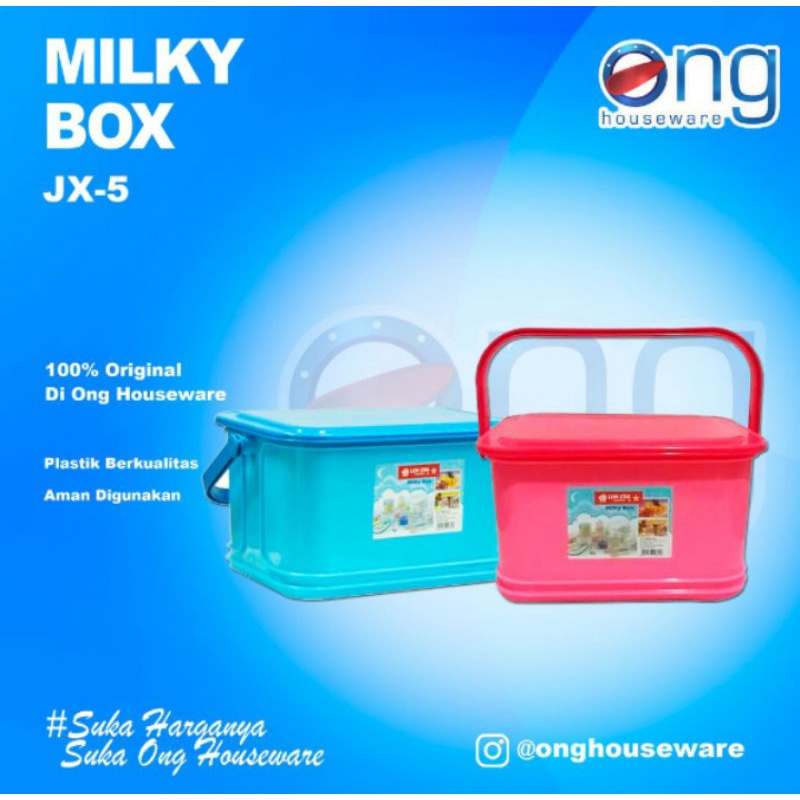 MILKY BOX LION STAR/KOTAK SERBAGUNA
