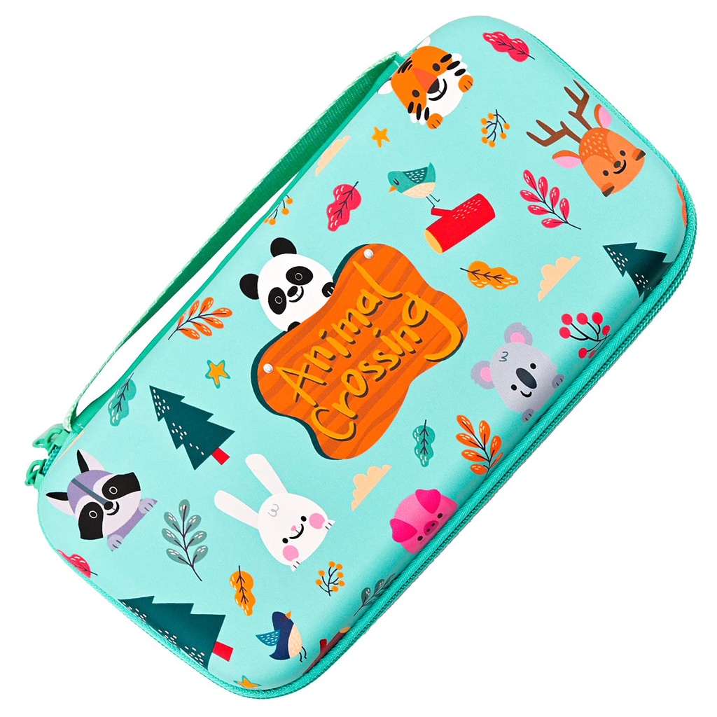 SEAFER Carry Case Pouch Storage Bag Animal Crossing Nintendo Switch V1/V2/ Oled