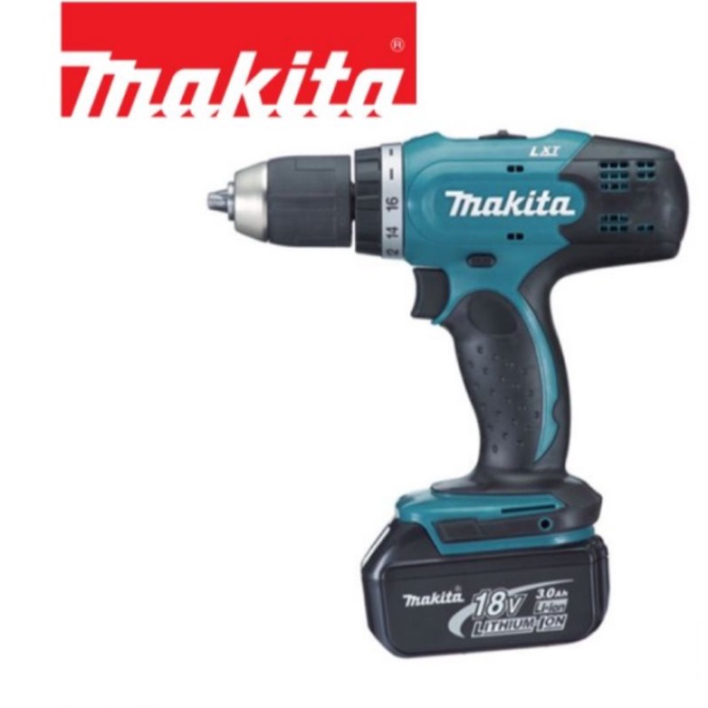 Mesin Bor Cordless Makita DDF 453 SFX 718V Driver Drill 13mm
