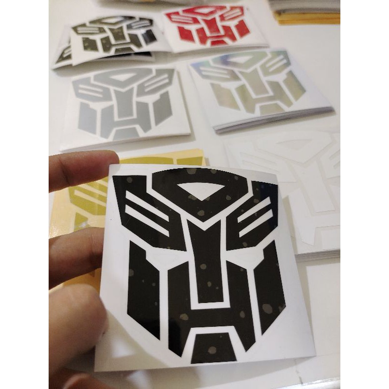 STICKER TRANSFORMERS 1 CUTTING