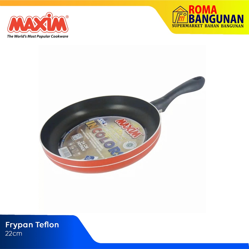 Maxim Teflon / Wajan Penggorengan Casablanca Frypan 22cm