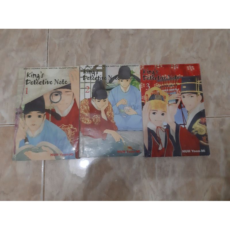Komik cabutan King's Detective Note volume 1-3
