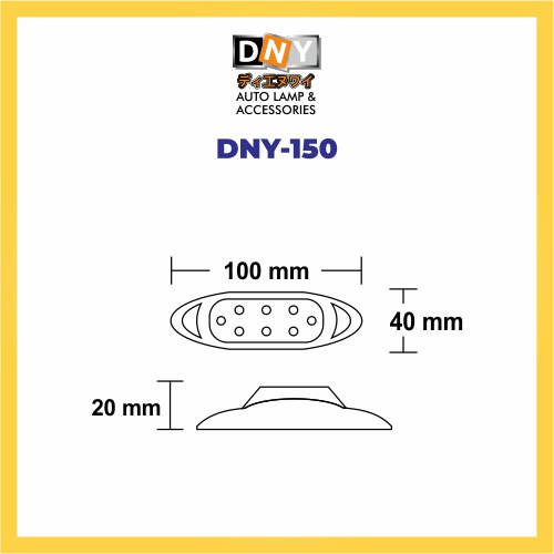 Lampu Aksesoris Led DNY 150