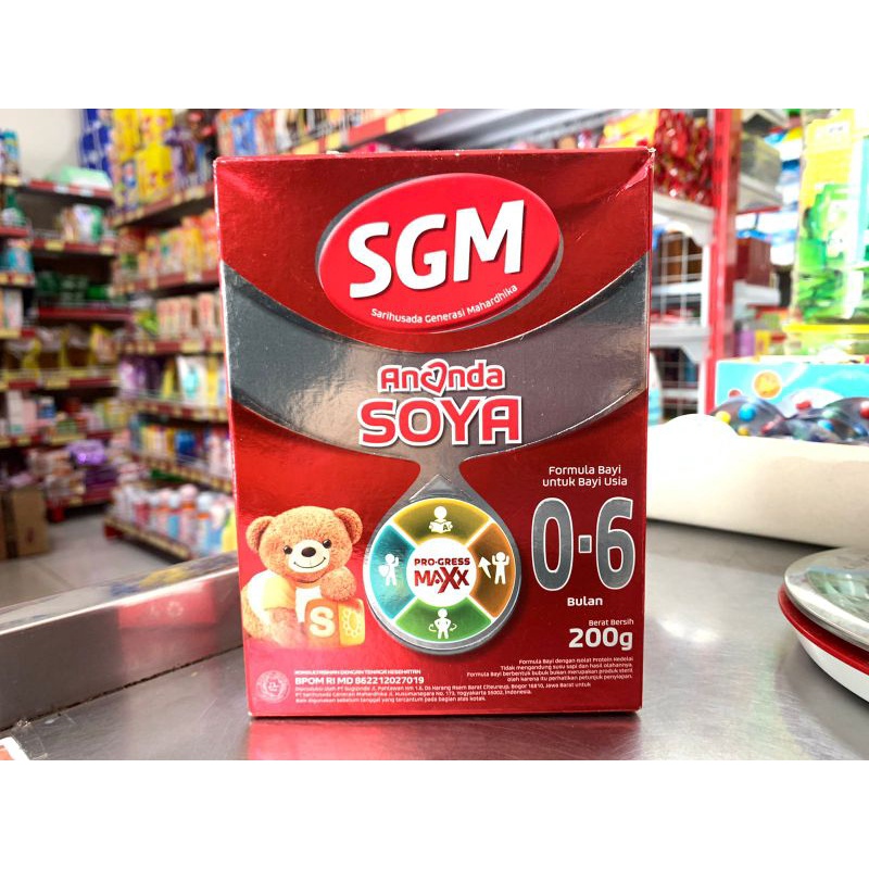 SGM Ananda Soya 0-6 200gr