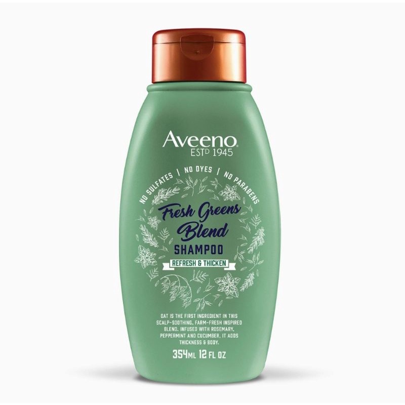 Aveeno Fresh Greens Blend Shampoo / Conditioner 354 ML