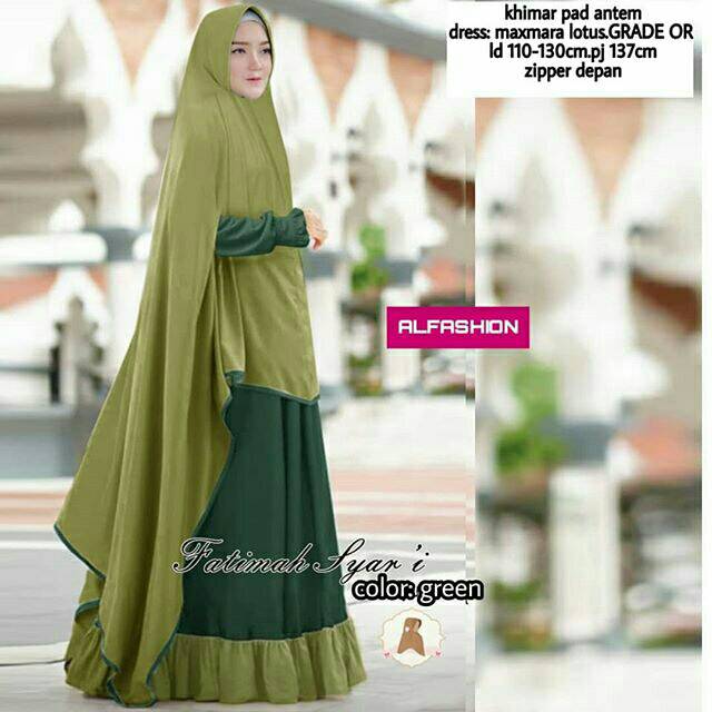Gamis Syari Fatimah