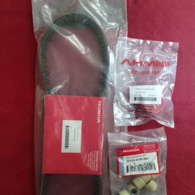 V belt set vario karbu