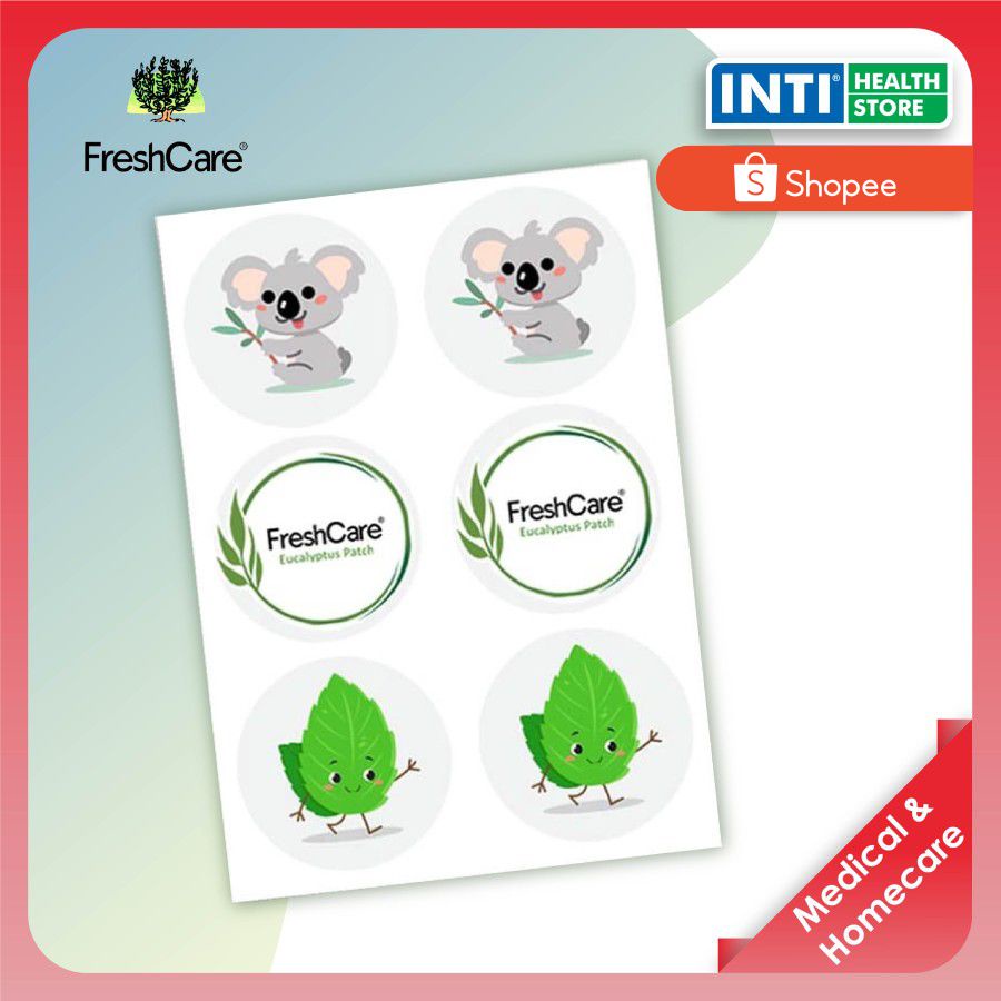Freshcare | Eucalyptus Patch Aromatherapy | Stiker Masker Fresh Care