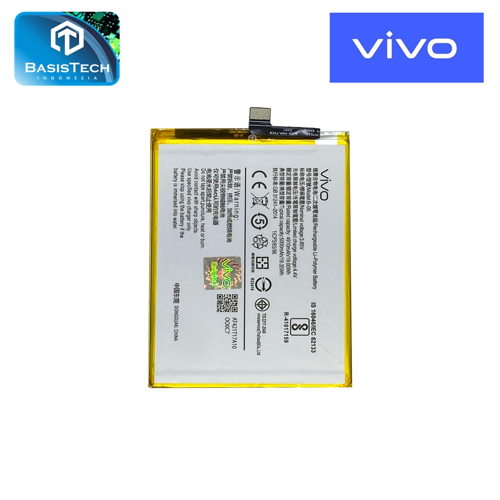 BATERAI VIVO Y12s - Y20 - Y20s - Y20i - B-05 - ORI99 - GOOD QUALITY