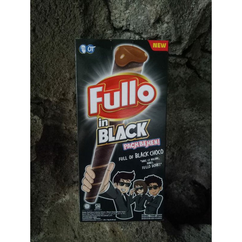 

Fullo in BLack Choco Wafer 80gr 1 box