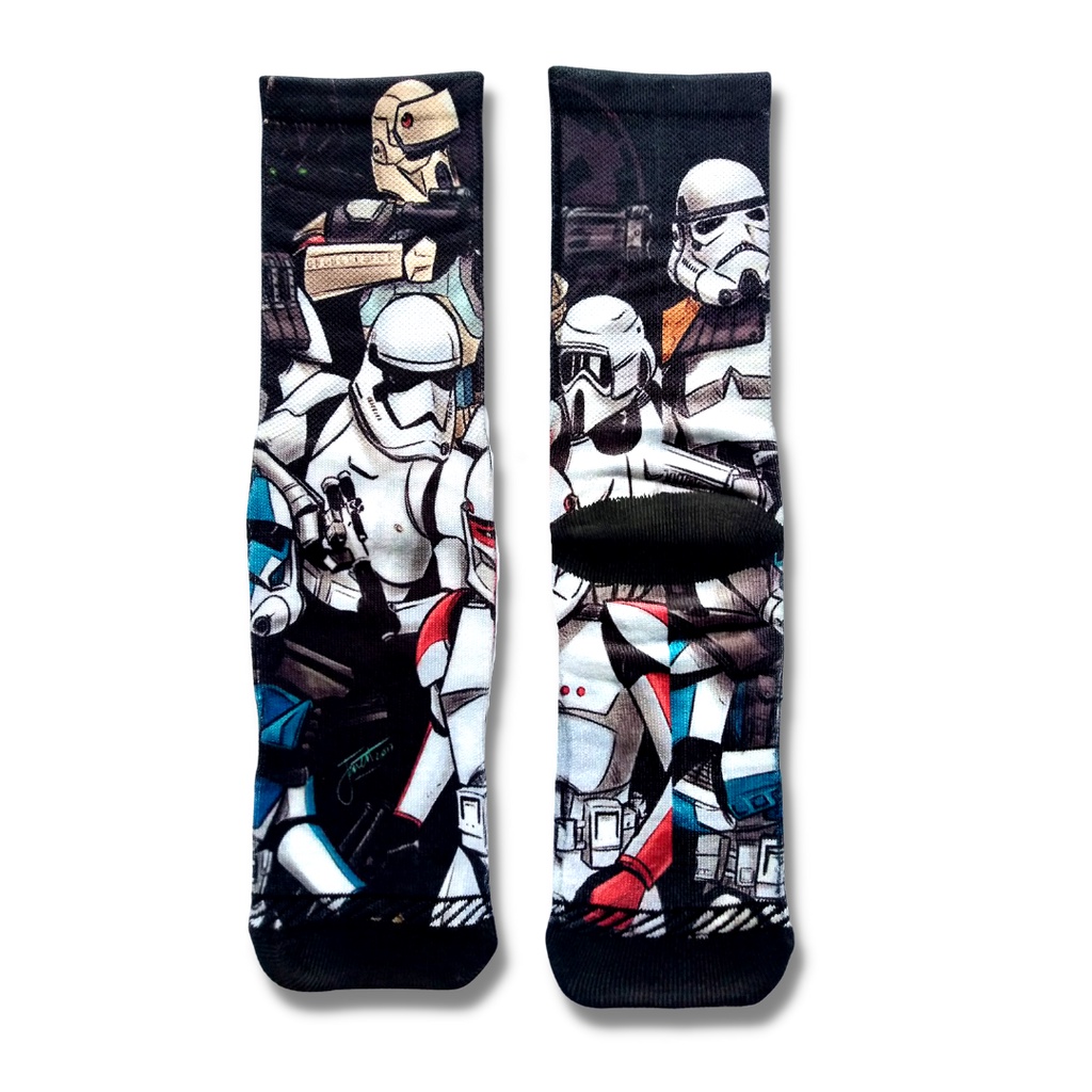 Kaos Kaki Motif Star Wars Oldschool Full Print Premium - The Muds Official #StarWars