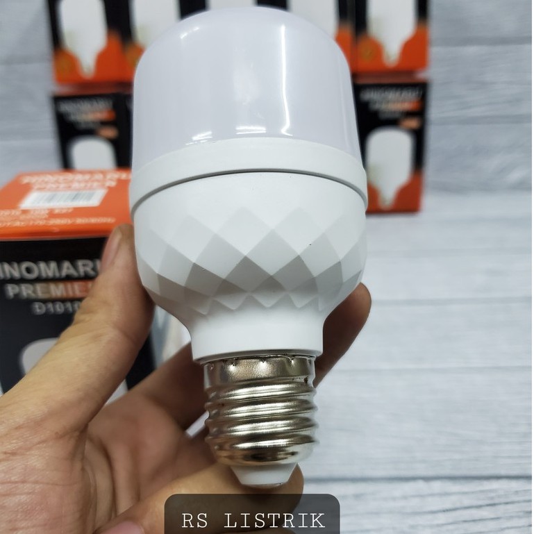 PAKET 10 Pcs Lampu LED Hinomaru Premier 10 Watt Cahaya Putih