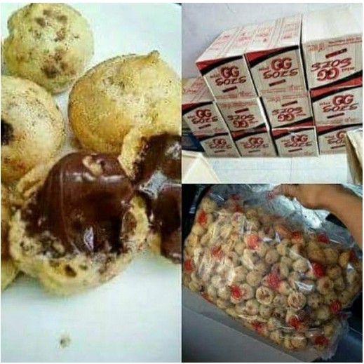 

Gg soes mini/soes coklat