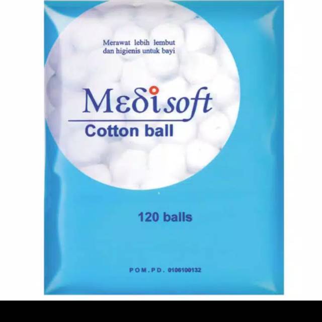 Medisoft cotton ball 120 ball