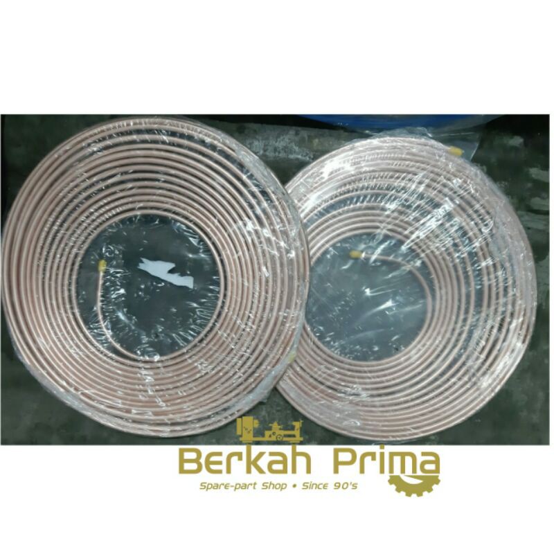 Pipa Tembaga 5/16 x 0.4 x 15 Meter