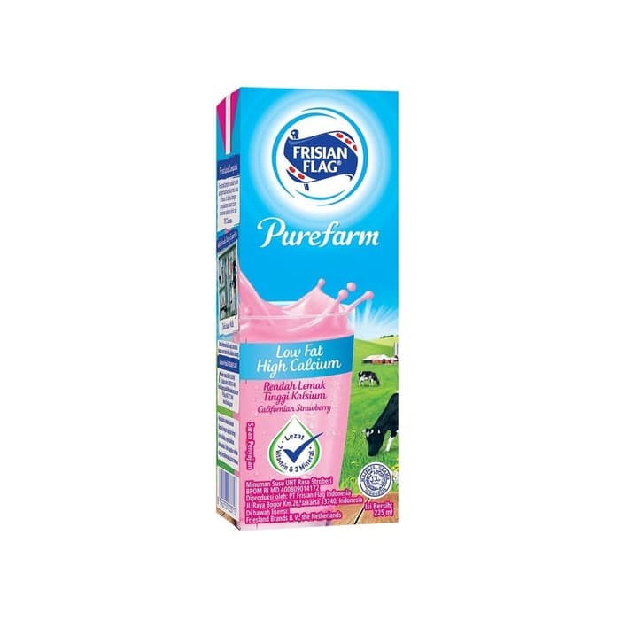 

FRISIAN FLAG UHT LOW FAT STRAWBERRY 250ML