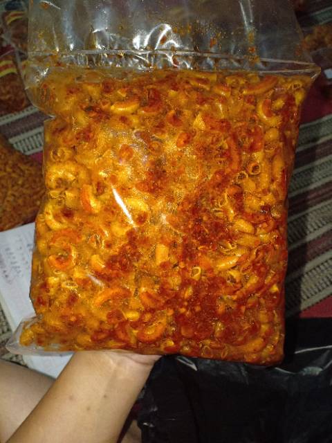 

MAKARONI JESH SPICY KERING PEDAS RASA MINYAK BAWANG DAUN JERUK