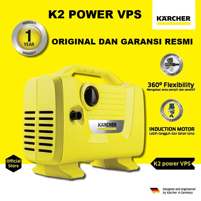 Karcher K2 Power VPS Jet Cleaner | Karcher K 2 + VP 180s