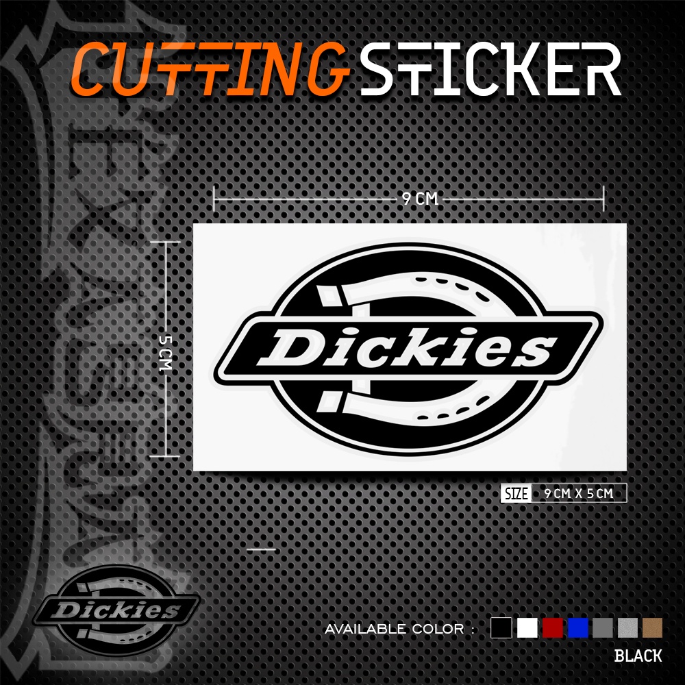 Cutting Sticker DICKIES Logo | Stiker Cutting Logo Dickies | Dickies
