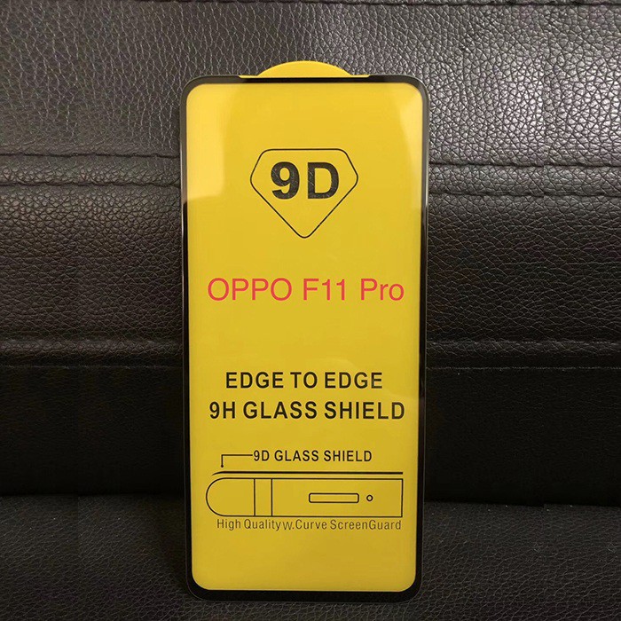 Tempered Glass 6D Full Cover Full Glue For OPPO F11 or F11 PRO New Edition