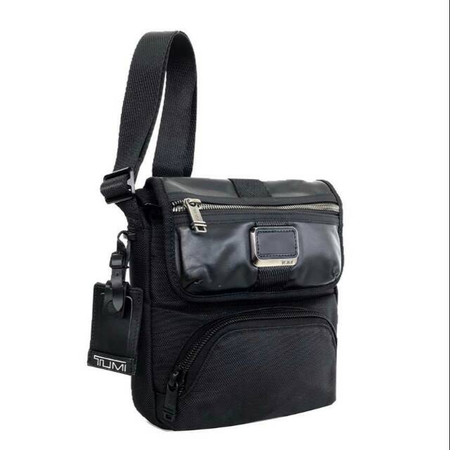 Tumi Alpha Bravo Barton Crossbody men tas selempang slingbag kerja original authentic
