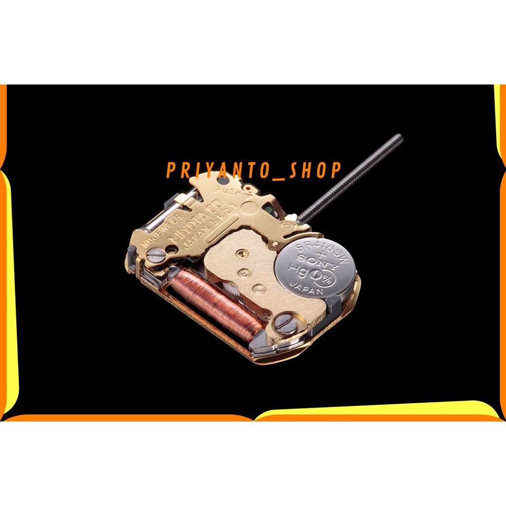 MESIN JAM TANGAN MOVEMENT MIYOTA 5R21 2JARUM ORIGINAL MURAH