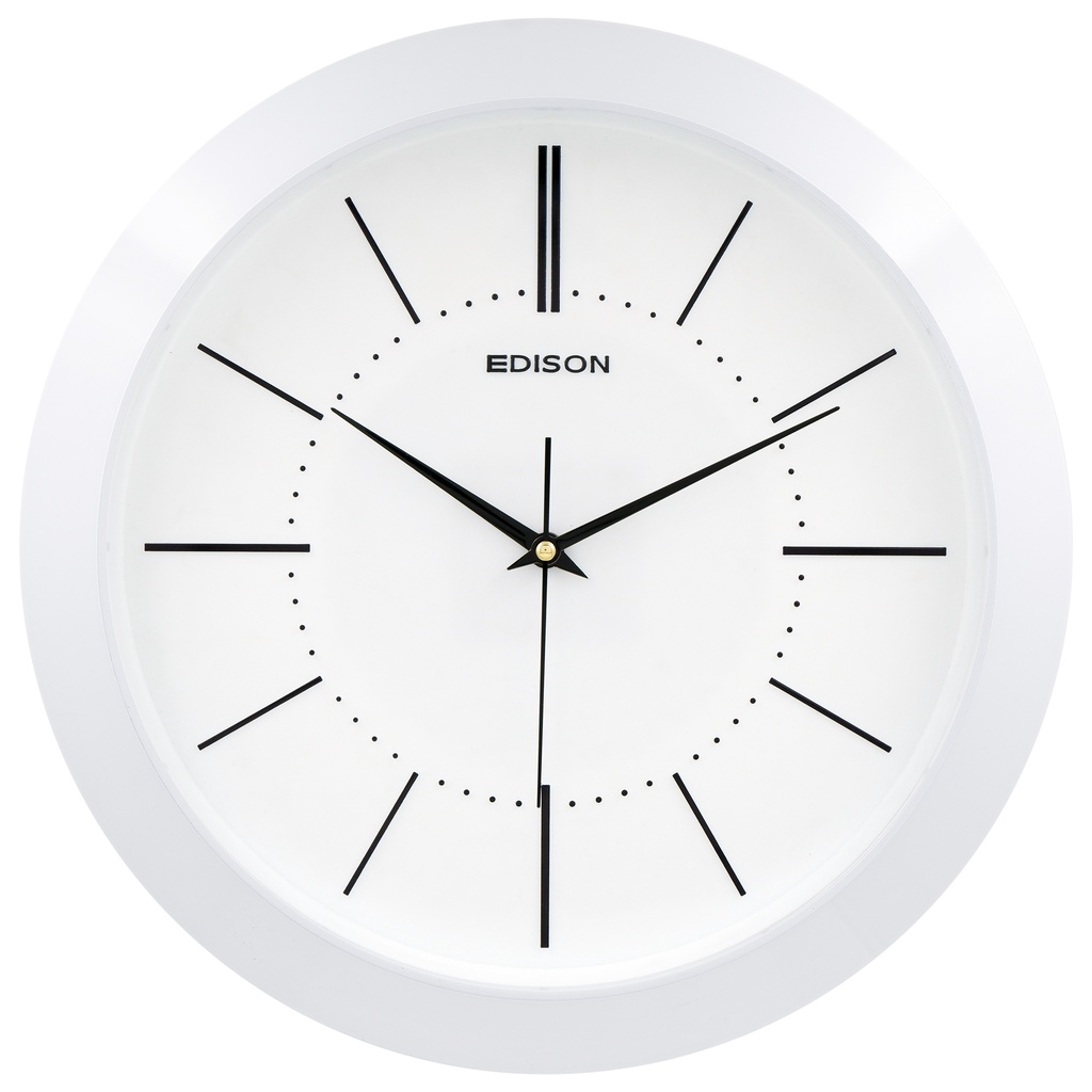 Jam Dinding Edison Sweep ES 327 T65 Timbul Diameter 320mm 32cm