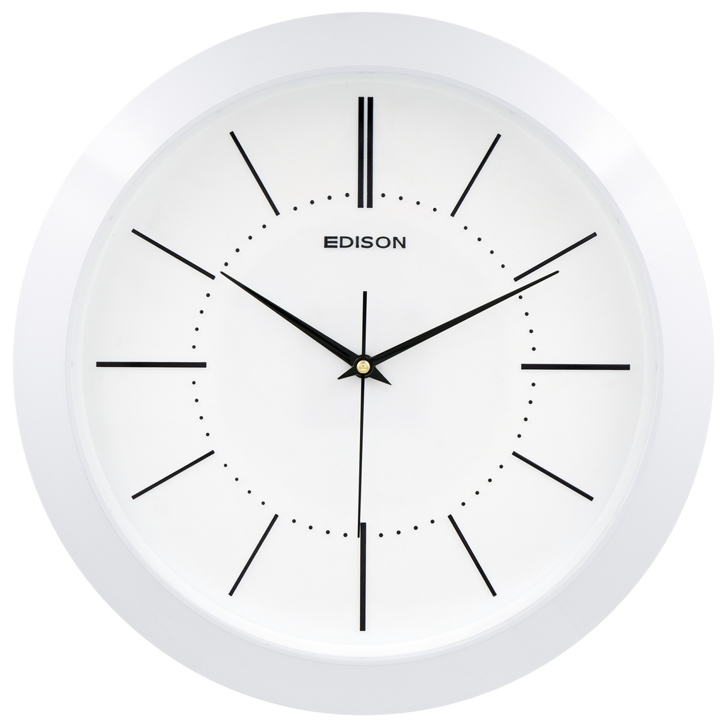 Jam Dinding Edison Sweep ES 327 T65 Timbul Diameter 320mm 32cm