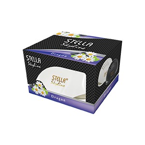 Stella Pengharum Mobil Skyline White Dragon Set & Glade Diamond Car Refill 80ml