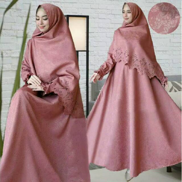 Gamis raisya embos