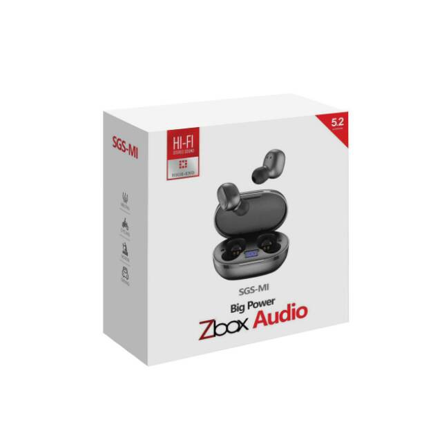 Zbox handfree/earphone bluetooth TWS SGS-M1 AUDIO